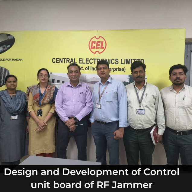 Design and Development of Control unit board of RF Jammer